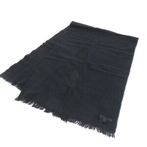 Prada Shawl Wool Scarf Black